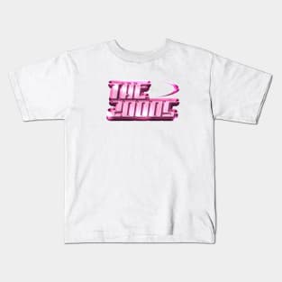 Y2K Streetwear Logo The 2000s Pink Kids T-Shirt